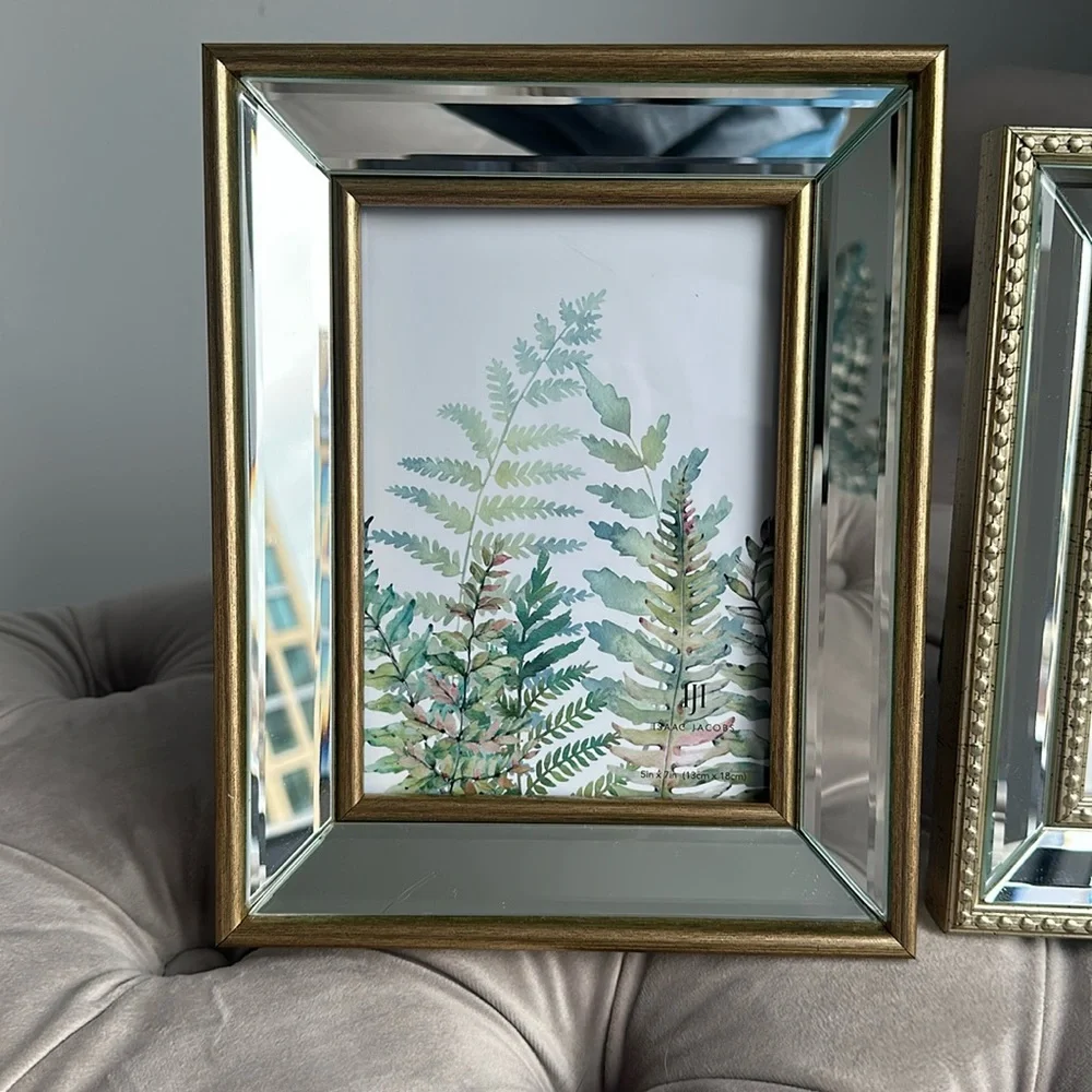 Mirrored Picture Frames - Set of 2 - Picture 3 of 7